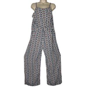 SAM LINK 100% cotton Multi color gray Jumpsuit Size XL